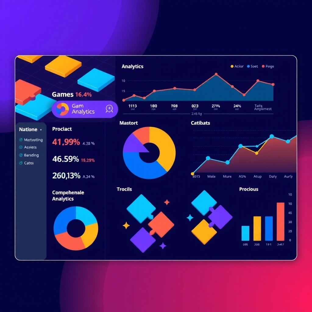Puzzle game con analytics profundo