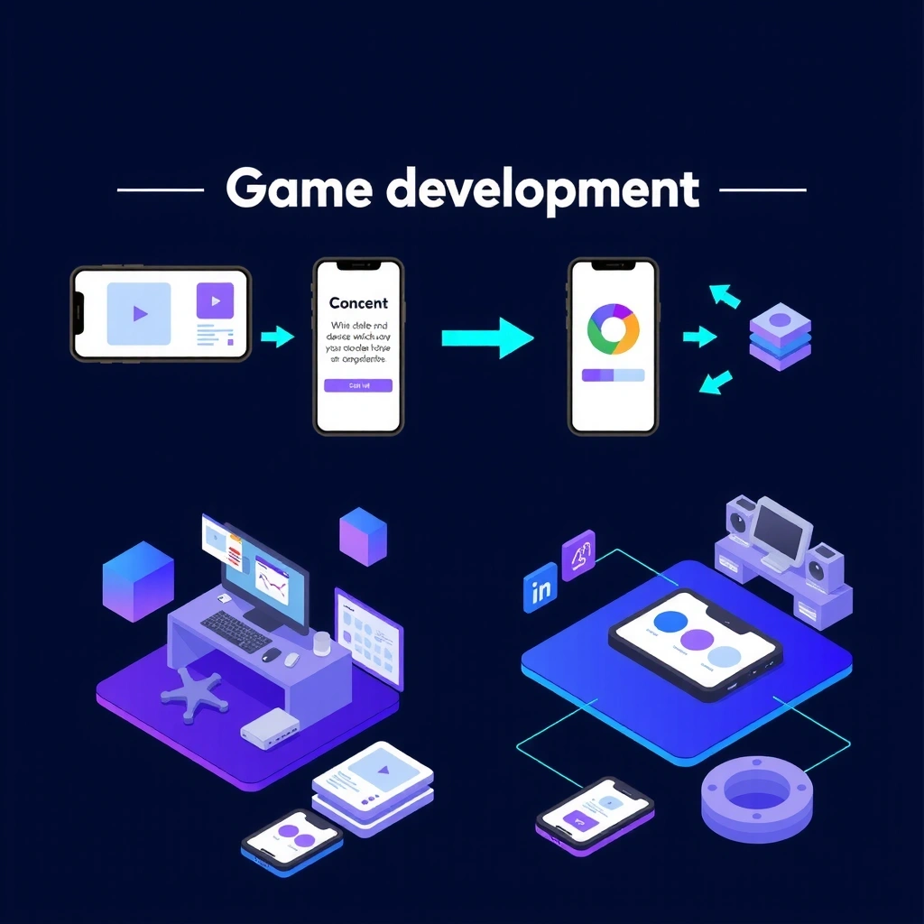 Proceso de desarrollo de juegos desde concepto hasta lanzamiento